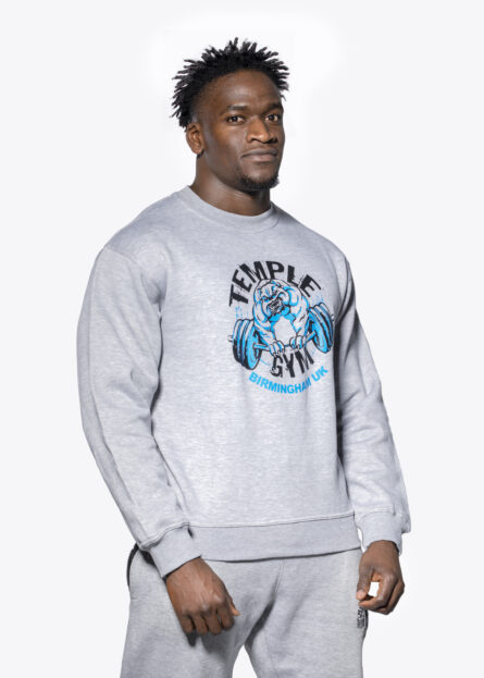 Temple Gym Sweatshirt Grey